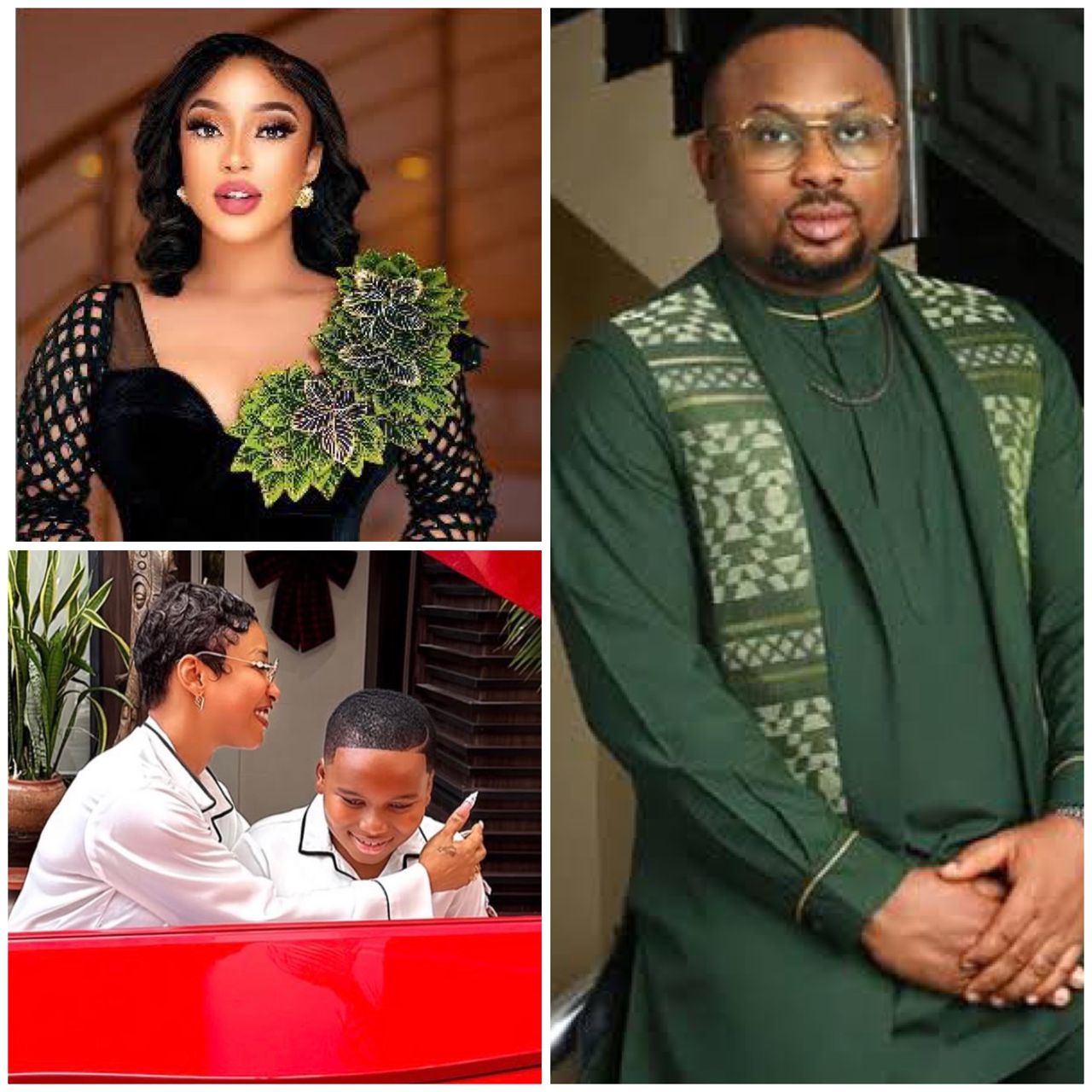 â€˜â€™Thank you for doing an amazing job''- businessman Olakunle Churchill praises Tonto Dikeh, as their son reaches out to him for the first time and calls him â€œDaddyâ€